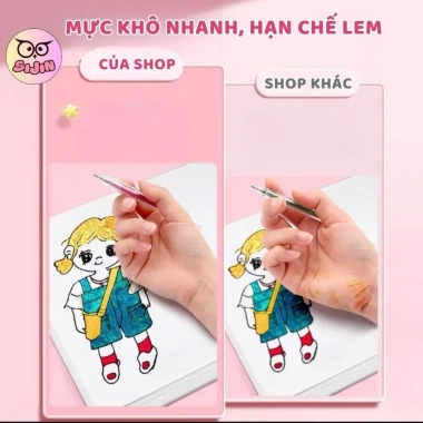 Bộ 36 màu bút gel kim tuyến lấp lánh - Đánh dấu, bullet journal, chỉ 125k 3 Bộ 36 màu bút gel kim tuyến lấp lánh - Đánh dấu, bullet journal, chỉ 125k 3