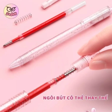 Bộ 36 màu bút gel kim tuyến lấp lánh - Đánh dấu, bullet journal, chỉ 125k