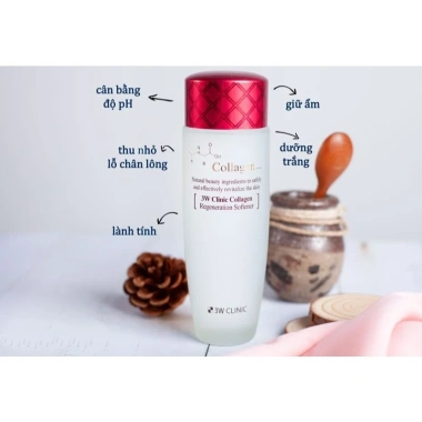 Bộ 3W CLINIC Hàn Quốc Collagen Chống Lão Hóa, Da Săn Chắc, Dưỡng Ẩm, Trắng Da – 330.000₫ 8