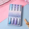 Bộ 4 bút dạ Highlight Pastel Morandi - Nhiều màu sắc cute, Gradual Sunrise, giảm giá 18.550₫ 10