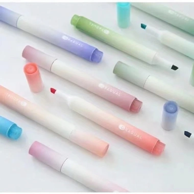Bộ 4 bút đánh dấu Highlight HI09 - Dạ quang Gradual, màu dịu mắt, giá 25.300₫ 8