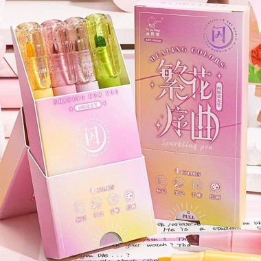 Bộ 4 Bút Highlight CONOPERY - Huỳnh Quang Xiên Lấp Lánh, Bảo Vệ Mắt, Quà Tặng 53.680 VND 3 Bộ 4 Bút Highlight CONOPERY - Huỳnh Quang Xiên Lấp Lánh, Bảo Vệ Mắt, Quà Tặng 53.680 VND 3