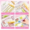 Bộ 4 Bút Highlight CONOPERY - Huỳnh Quang Xiên Lấp Lánh, Bảo Vệ Mắt, Quà Tặng 53.680 VND 9