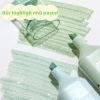 Bộ 4 bút highlight dạ quang nhũ lấp lánh HI19 - pastel ánh kim, giảm còn 74.750₫ 7