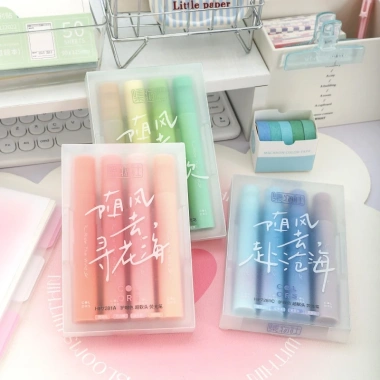 Bộ 4 bút Highlight Pastel Cao Cấp HP7.281A – Giá chỉ 65.600₫, xinh xắn, bền màu