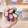 Bộ 4 bút highlight Pastel HI08 Vpp Tuệ Minh cỡ lớn màu Morandi dạ quang chỉ 18.950đ 3