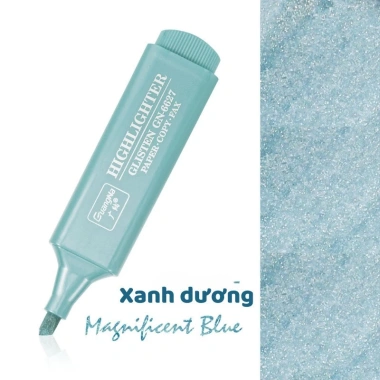 Bộ 4 bút highlight Pastel HI08 Vpp Tuệ Minh cỡ lớn màu Morandi dạ quang chỉ 18.950đ