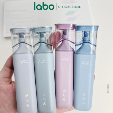Bộ 4 Bút Highlight Pastel Nebula Mini Nhũ Phản Quang - Đánh Dấu và Bullet Journal, Giá 58.000 VND