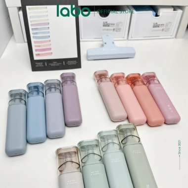 Bộ 4 Bút Highlight Pastel Nebula Mini Nhũ Phản Quang - Đánh Dấu và Bullet Journal, Giá 58.000 VND