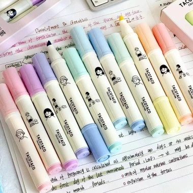 Bộ 4 Bút Highlighter Morandi Pastel Sáng Tạo - Đánh Dấu, Vẽ sinh viên, Giá 28,800₫ 2