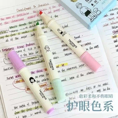 Bộ 4 Bút Highlighter Morandi Pastel Sáng Tạo - Đánh Dấu, Vẽ sinh viên, Giá 28,800₫ 3