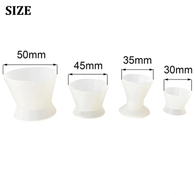 Bộ 4 Cái Bát Trộn Silicon Nha Khoa Dappen Ly Nhựa Acrylic Phòng Thí Nghiệm – Giá ưu đãi 52.410 VND