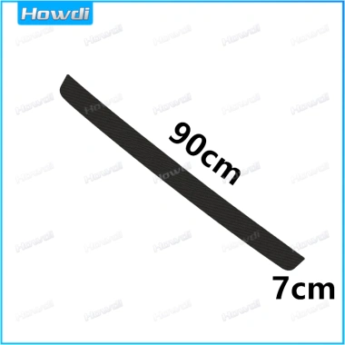 Bộ 4 Cái Dải Sợi Carbon Da Bảo Vệ Cửa Ô Tô Bên Bước Sill Chống Trầy Xước