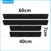 Bộ 4 Cái Dải Sợi Carbon Da Bảo Vệ Cửa Ô Tô Bên Bước Sill Chống Trầy Xước 10
