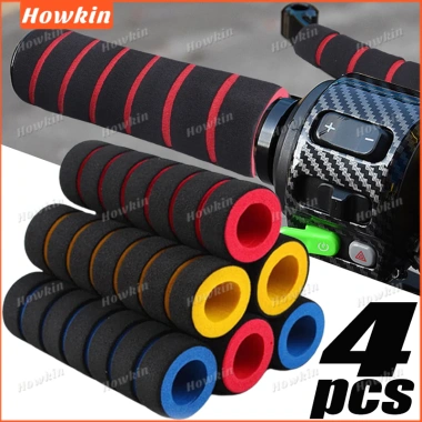 Bộ 4 Cái Tay Lái Xe Đạp và Xe Máy Bọt Biển - Chống Trơn Trượt, Tay Mềm, Giá Siêu Tiết Kiệm 28,930₫