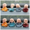 Bộ 4 Chú Tiểu Cầu An - Trang trí xe hơi, phòng khách, bàn làm việc, giá chỉ 35.000 2