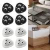 Bộ 4 con lăn bánh xe 3 bi thép không gỉ, xoay 360°, di chuyển đồ vật chắc chắn - Giá 24.500 VND 4
