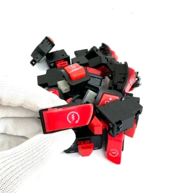 Bộ 4 công tắt đỏ Wave A110 2.019-2.024, tắt đèn, công tắt cos và pha - 9.999đ