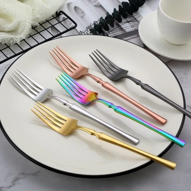 Bộ 4 Đồ Ăn Thép Không Gỉ Đơn Giản – Dao Nĩa Thìa, Flatware & Bộ Dao Kéo, Giá 63.250₫