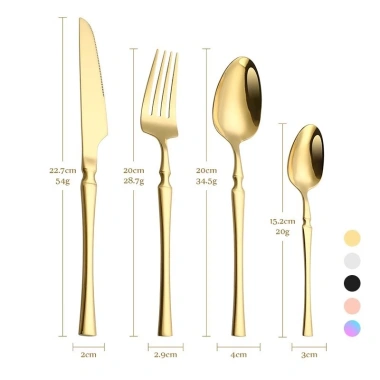 Bộ 4 Đồ Ăn Thép Không Gỉ Đơn Giản – Dao Nĩa Thìa, Flatware & Bộ Dao Kéo, Giá 63.250₫