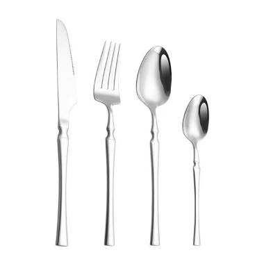 Bộ 4 Đồ Ăn Thép Không Gỉ Đơn Giản – Dao Nĩa Thìa, Flatware & Bộ Dao Kéo, Giá 63.250₫