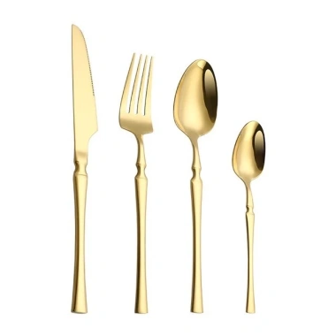 Bộ 4 Đồ Ăn Thép Không Gỉ Đơn Giản – Dao Nĩa Thìa, Flatware & Bộ Dao Kéo, Giá 63.250₫