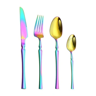 Bộ 4 Đồ Ăn Thép Không Gỉ Đơn Giản – Dao Nĩa Thìa, Flatware & Bộ Dao Kéo, Giá 63.250₫
