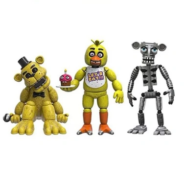 Bộ 4 Đồ Chơi FNAF Freddy Pizza Simulator Nhân Vật Hành Động Giá Ưu Đãi 214.500₫ 7