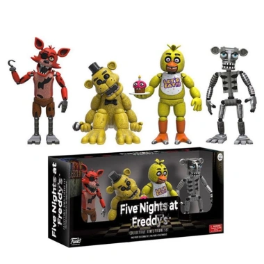 Bộ 4 Đồ Chơi FNAF Freddy Pizza Simulator Nhân Vật Hành Động Giá Ưu Đãi 214.500₫ 10