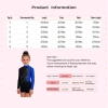 Bộ 4 Đồ Trẻ Em Bé Gái Trượt Băng Khiêu Vũ - Cổ Dài Kim Cương Sáng, Leotard + Quần Short, Túi Bảo Quản - 541k 2