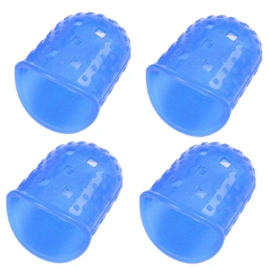 Bộ 4 Găng Tay Bảo Vệ Ngón Tay Guitar & Ukulele Silicon Thimble Chống Trượt 5