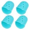 Bộ 4 Găng Tay Bảo Vệ Ngón Tay Guitar & Ukulele Silicon Thimble Chống Trượt 8