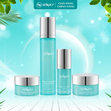 Bộ 4 kem dưỡng da Sennio Perfect Whitening Tái sinh da căng bóng, giá chỉ 31,8 triệu