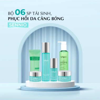 Bộ 4 kem dưỡng da Sennio Perfect Whitening Tái sinh da căng bóng, giá chỉ 31,8 triệu