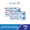 Bộ 4 kem Sensodyne Deep Repair 100g Hannah Olala giảm giá 384.120 VND bảo vệ răng ê buốt