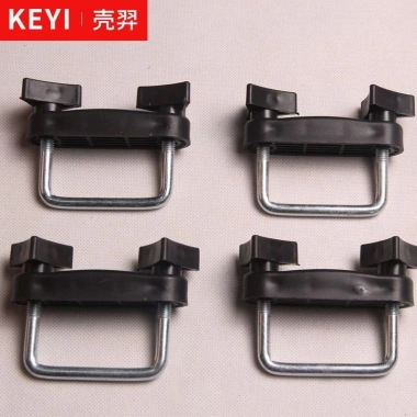 Bộ 4 Khung Hành Lý Đa Năng Mái Ô Tô - Thanh Ngang Cố Định, Kẹp Móng Vuốt, Khóa