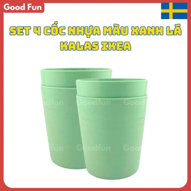 Bộ 4 ly cốc Kalas IKEA ăn dặm theo màu nhựa an toàn cho bé - Giá chỉ 67.000 VND, giảm từ 82.410 VND 10 Bộ 4 ly cốc Kalas IKEA ăn dặm theo màu nhựa an toàn cho bé - Giá chỉ 67.000 VND, giảm từ 82.410 VND 10