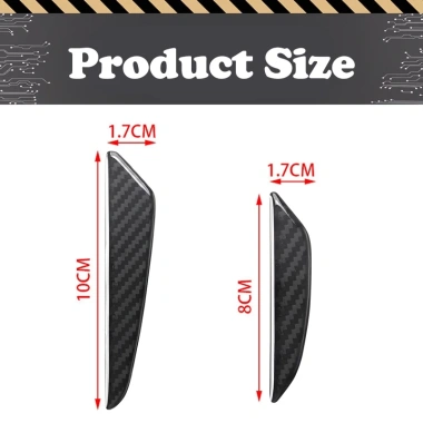 Bộ 4 Miếng Dán Bảo Vệ Cửa Xe Hơi Chống Va Chạm Sợi Carbon - Bảo Vệ Cao, Giá Tốt 9