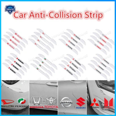 Bộ 4 miếng dán logo bảo vệ chống va chạm cho mép cửa xe ô tô - Giá chỉ 36.504₫