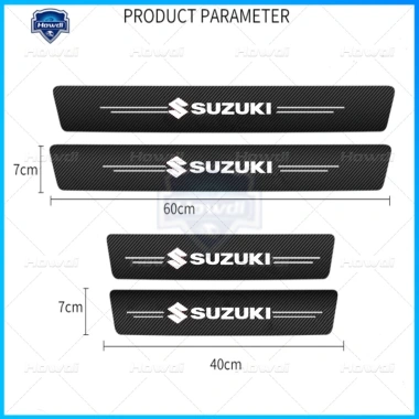 Bộ 4 miếng dán trang trí cửa xe Suzuki - Sợi carbon cao cấp, chống trầy xước, giảm giá 22% chỉ 43.230₫