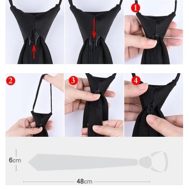 Bộ 4 món Cà vạt 6cm + Kẹp, Khăn cài vest, Khuy măng - Cravat thời trang, 169.900 VNĐ 8