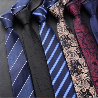 Bộ 4 món Cà vạt 6cm + Kẹp, Khăn cài vest, Khuy măng - Cravat thời trang, 169.900 VNĐ 9