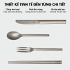 Bộ 4 món Đũa Muỗng Nĩa Dao ZWILLING Minimale Thép Không Gỉ Silver Mờ - Giá ưu đãi 394.000₫ 5