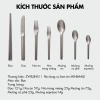 Bộ 4 món Đũa Muỗng Nĩa Dao ZWILLING Minimale Thép Không Gỉ Silver Mờ - Giá ưu đãi 394.000₫ 7