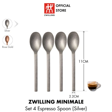 Bộ 4 món Đũa Muỗng Nĩa Dao ZWILLING Minimale Thép Không Gỉ Silver Mờ - Giá ưu đãi 394.000₫ 12 Bộ 4 món Đũa Muỗng Nĩa Dao ZWILLING Minimale Thép Không Gỉ Silver Mờ - Giá ưu đãi 394.000₫ 12