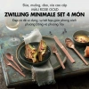 Bộ 4 món ZWILLING Minimale thép không gỉ Rose Gold – Đũa, Muỗng, Nĩa, Dao, giảm còn 394k 2