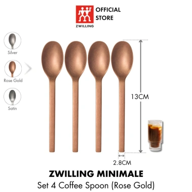 Bộ 4 món ZWILLING Minimale thép không gỉ Rose Gold – Đũa, Muỗng, Nĩa, Dao, giảm còn 394k 11 Bộ 4 món ZWILLING Minimale thép không gỉ Rose Gold – Đũa, Muỗng, Nĩa, Dao, giảm còn 394k 11