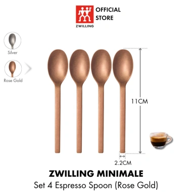 Bộ 4 món ZWILLING Minimale thép không gỉ Rose Gold – Đũa, Muỗng, Nĩa, Dao, giảm còn 394k 12 Bộ 4 món ZWILLING Minimale thép không gỉ Rose Gold – Đũa, Muỗng, Nĩa, Dao, giảm còn 394k 12