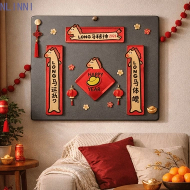 Bộ 4 Nam Châm Tủ Lạnh Pony Hoạt Hình Năm Ngựa - Nhãn Dán Phước Lành, Giá 52.800₫