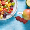 Bộ 4 Nĩa Trái Cây Hình Trái Tim - Xiên Thực Phẩm Thanh Lịch, Dùng cho Tráng Miệng, Salad, Bánh - Giá chỉ 200k 3